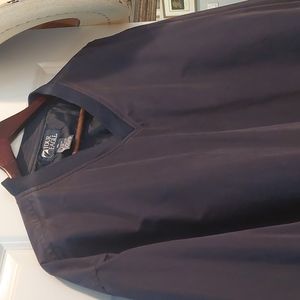 Dark Blue Golfer Water Repellent Pullover